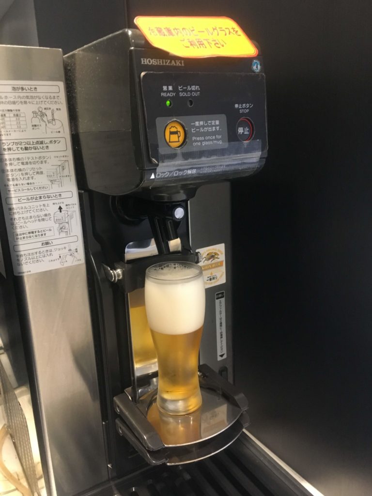 仙台空港ANAラウンジビール