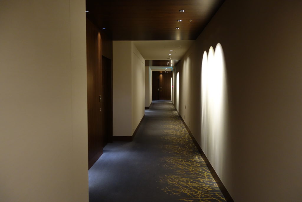 ウェスティンホテル仙台お部屋廊下