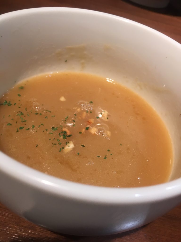 麺屋翔鶏白湯つけ麺スープ