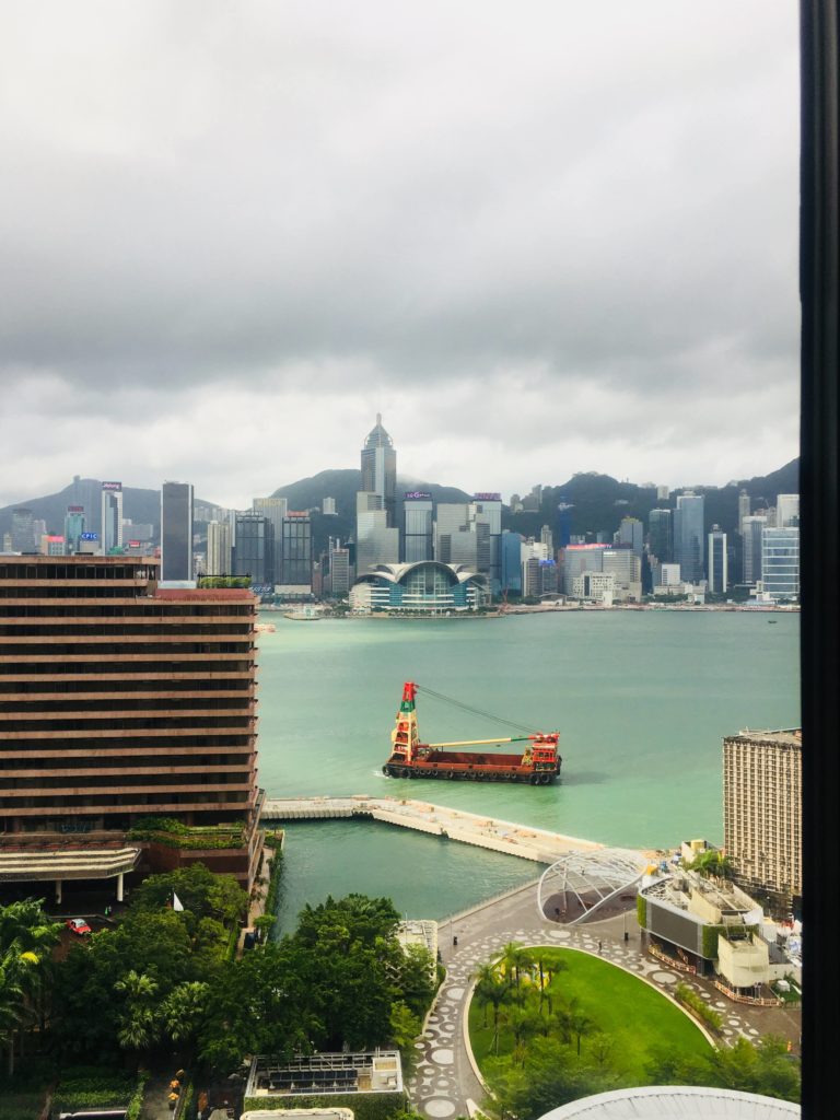 シェラトン香港ホテルアンドタワーズ朝食景色