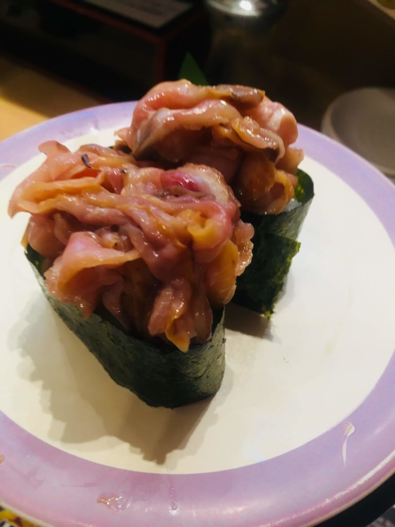 魚屋さんの新鮮回転寿司横須賀中央店赤貝ひも
