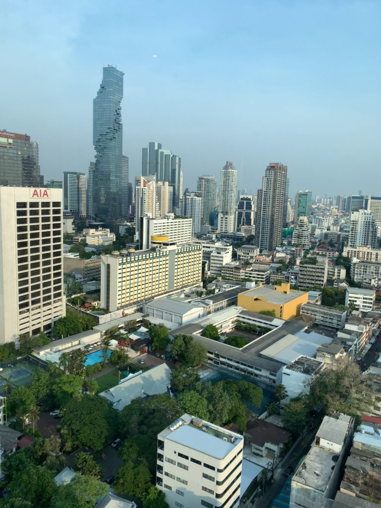 バンコク・マリオットホテル・ザ・スリウォンお部屋からの景色