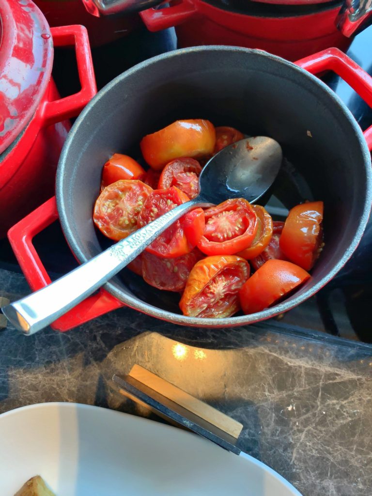 バンコク・マリオットホテル・ザ・スリウォンラウンジ朝食トマト