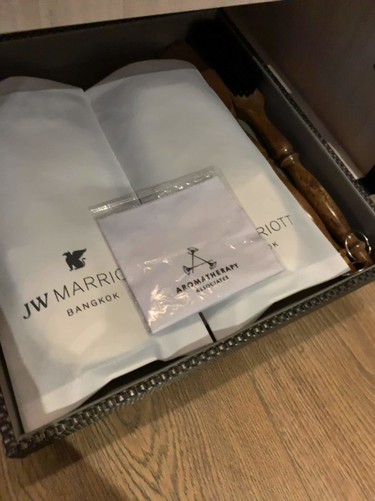 JWマリオット・ホテル・バンコクお部屋スリッパ