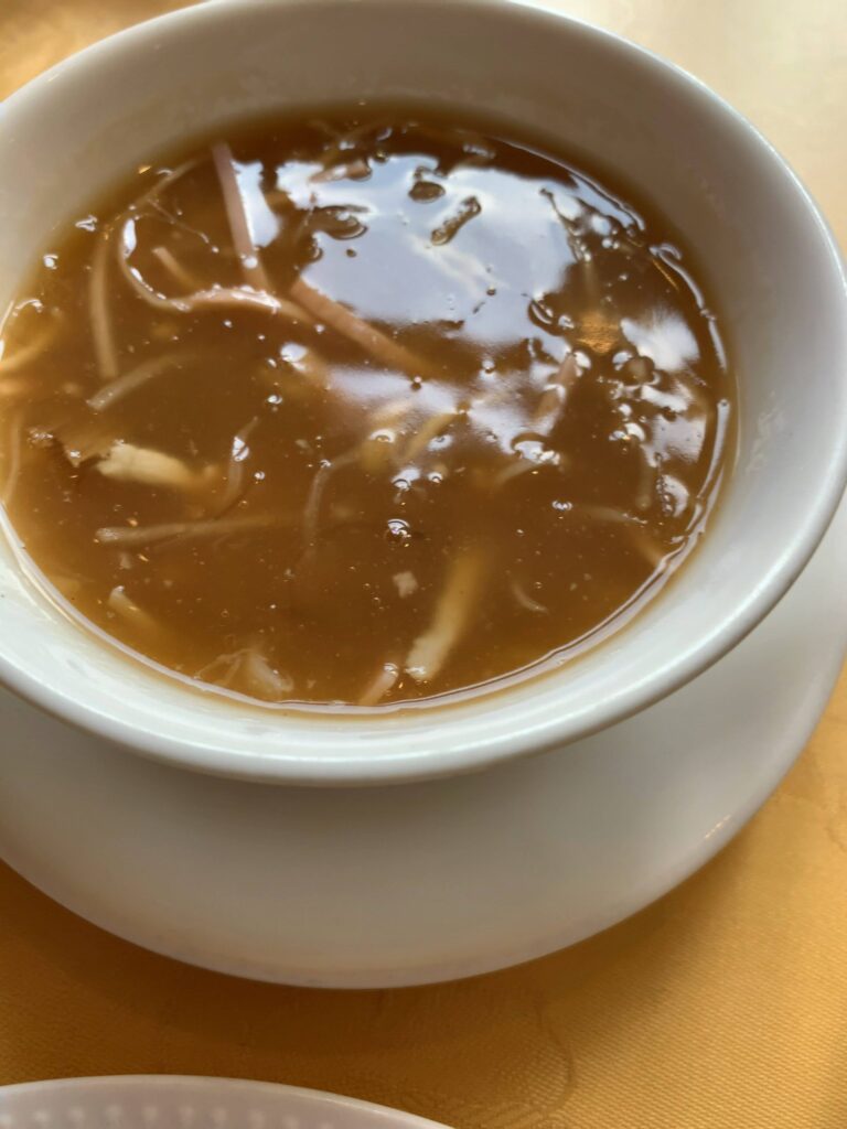 赤坂四川飯店ふかひれスープ
